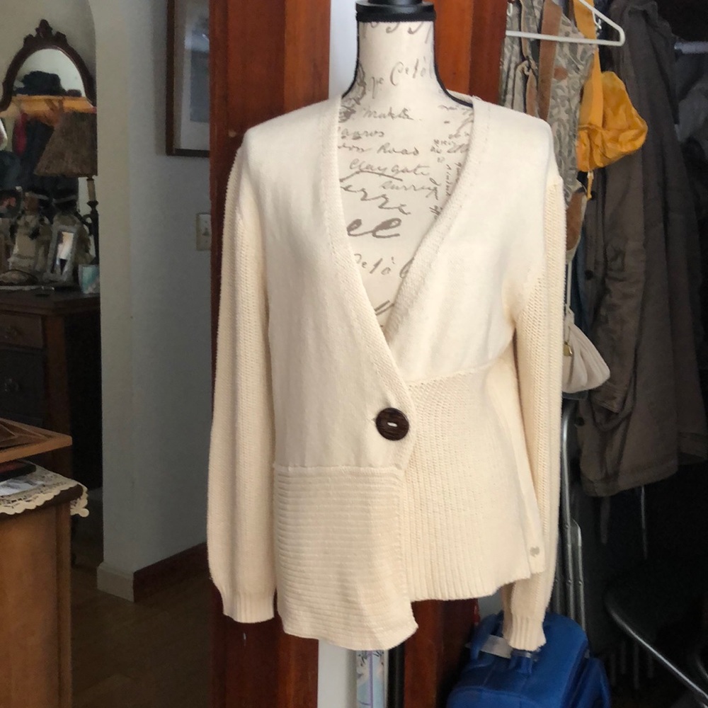 asymmetric cardigan